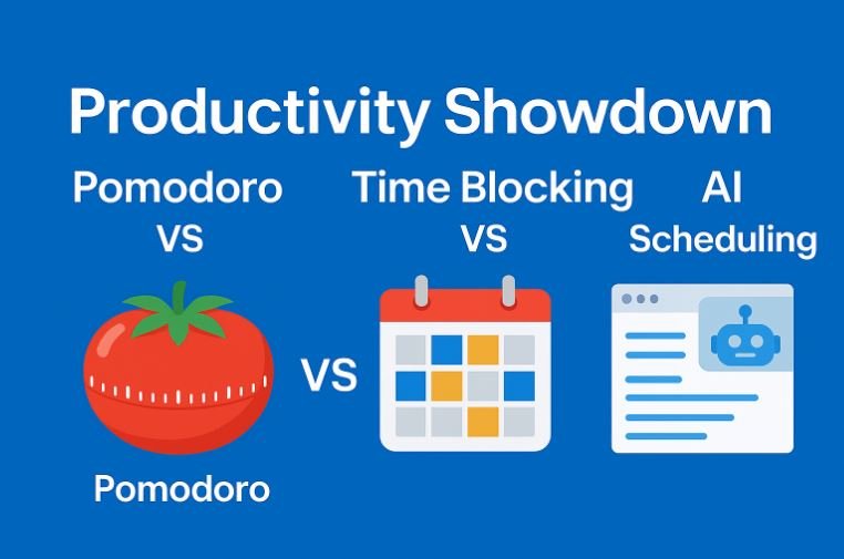 Productivity Showdown: Pomodoro vs. Time Blocking vs. AI Scheduling-solidnor.online