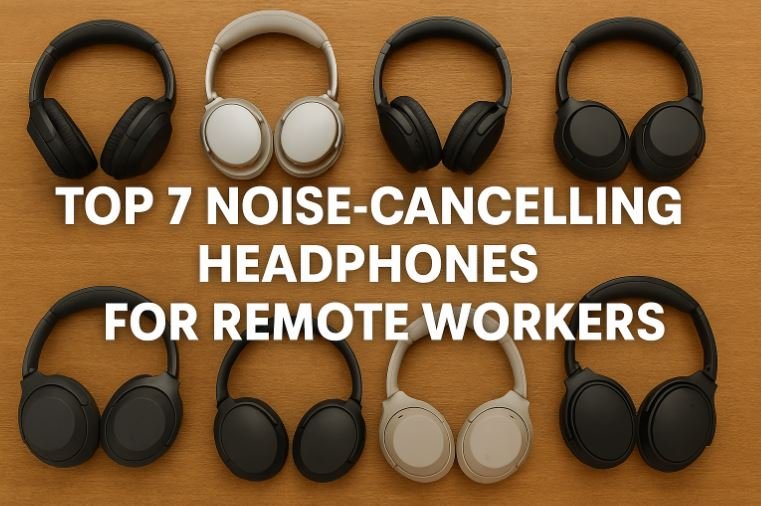 Top 7 Noise-Cancelling Headphones for Remote Workers Tested in Real Scenarios)